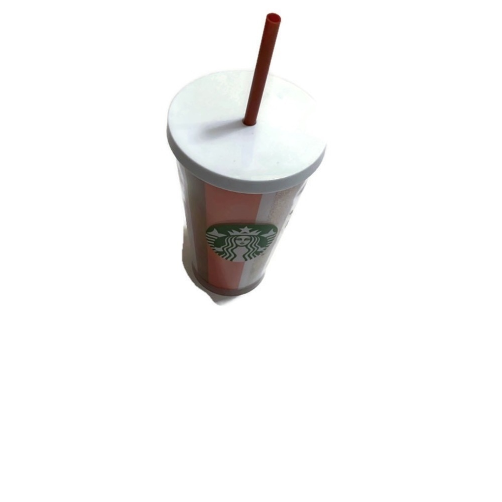 Starbucks 2018 Holiday Striped Xmas Tumbler. - Picture 4 of 7